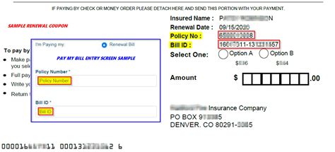 General Bills Payment .